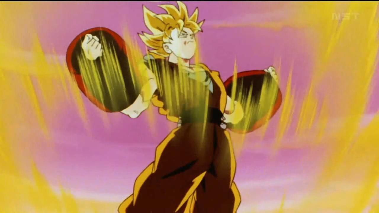 Gohan, učitelj! Videl spozna letenje.