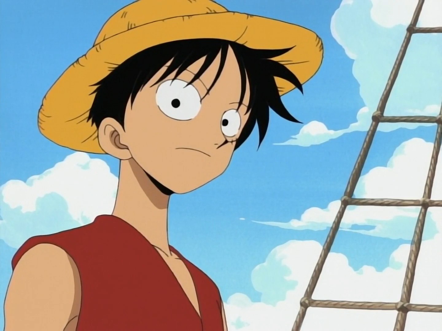 Jaz sem Luffy! Postal bom Kralj piratov!